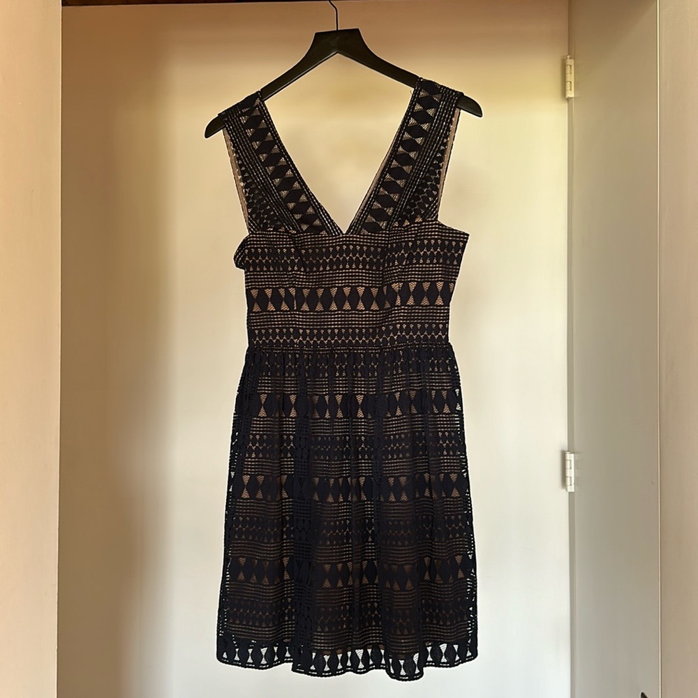 BCBG Cocktail Dress Navy